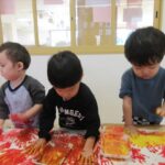 秋の製作（ぐんぐんぐみ）